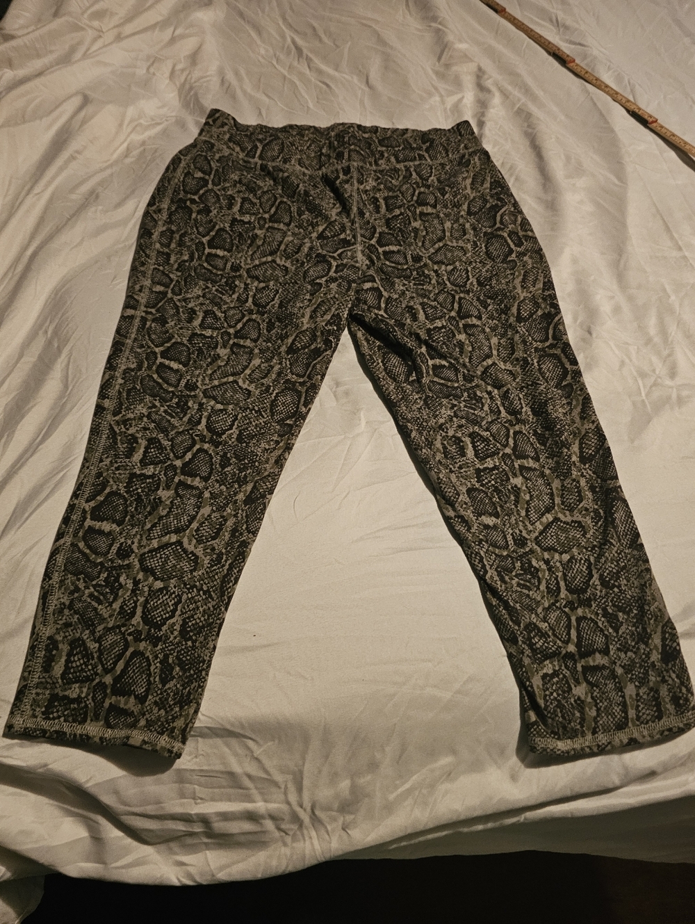 Denim & Co. Snack Skin Stretch Pants Size Lg